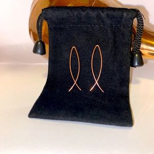 Wire threader earrings